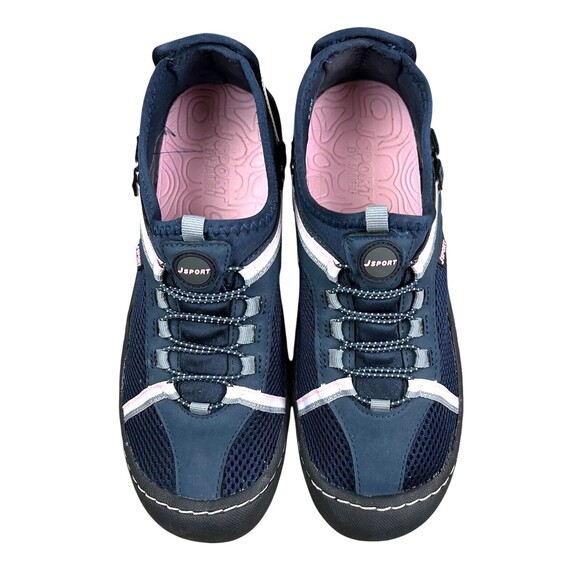 Jsport Tahoe Max Vegan Slip-on Trail Sneaker  Women's US 8.5  Blue  Water Ready - Picture 1 of 12